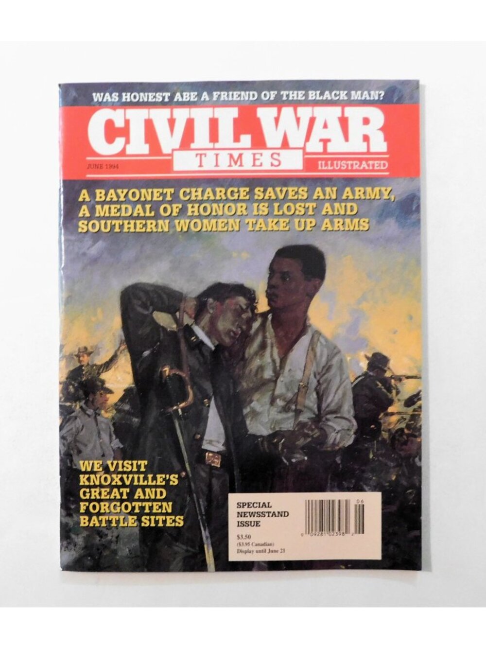 Civil War Times Illustrated Magazine June 1994 Knoxville Dr Mary Walker Lincoln